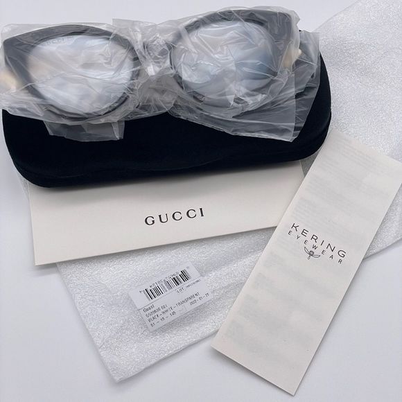 BRAND NEW GUCCI GG0959S 001 Black/White/Transparent Photocromatic Sunglasses main image 9